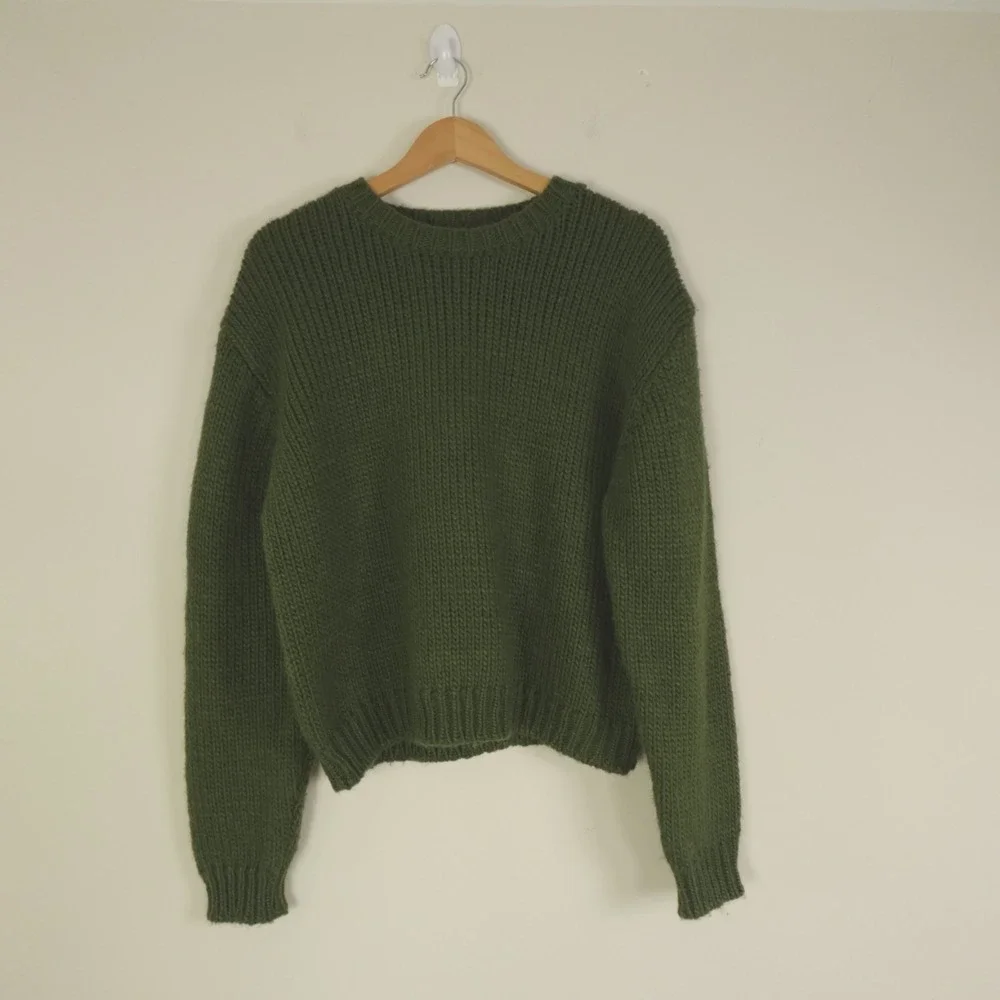 Vuja De Sweater‎ Wool Low Gauge Knit